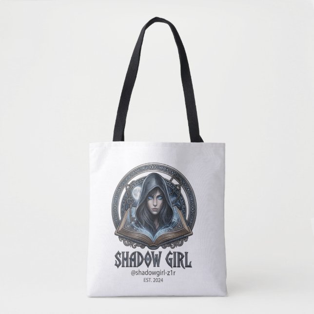 shadow girl tote bag (Front)