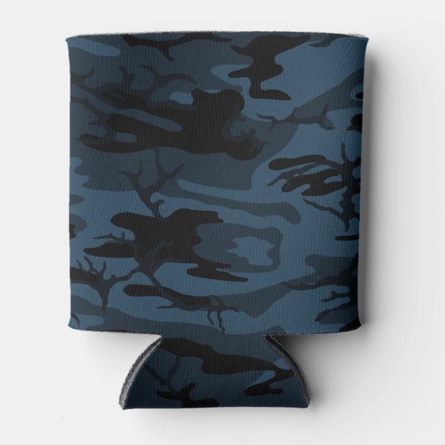 Shadow Grey Camo Can Cooler (Front)