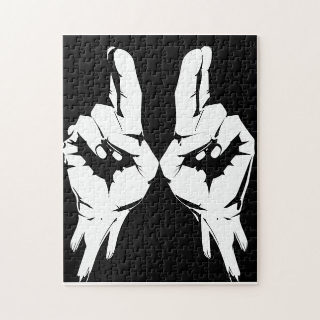 Shadow Hands Puzzle (Vertical)