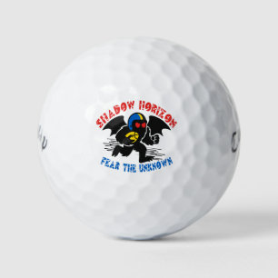 Shadow Horizon Team Mascot Football Bat Golf Balls
