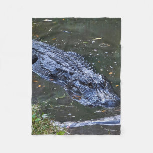 Shadow in the Shallows Fleece Blanket