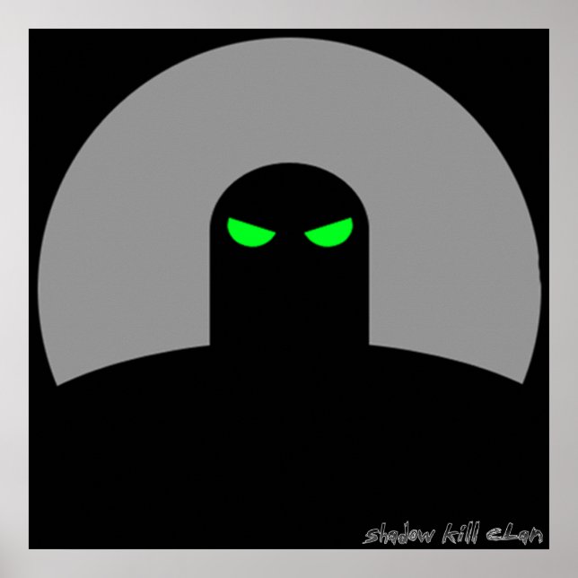 Shadow Kill Clan Shadow Figure Poster (Front)