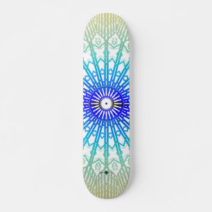 Shadow Looking Glass Mandala Skateboard