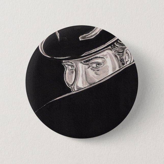 Shadow Man button (Front)