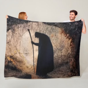 SHADOW MAN FLEECE BLANKET