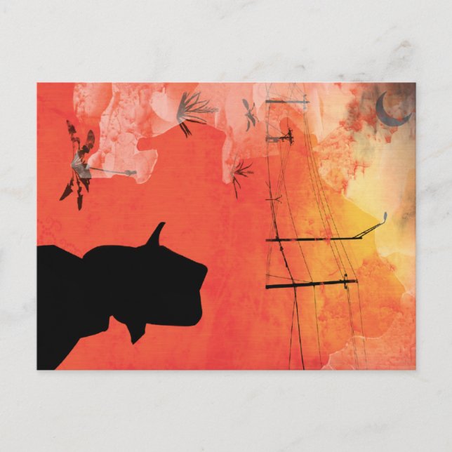 shadow man postcard (Front)