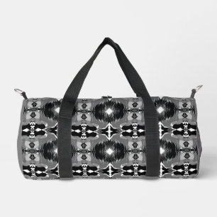Shadow Mirror Pattern Duffle Bag