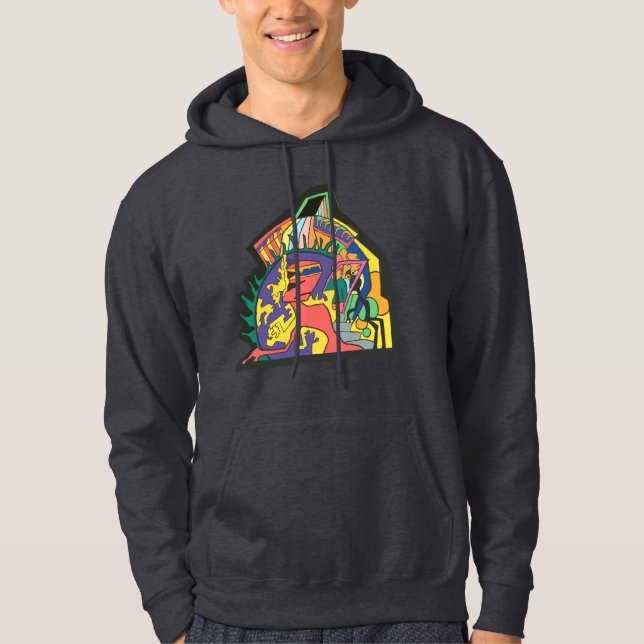 Shadow Mocked  Hoodie (Front)