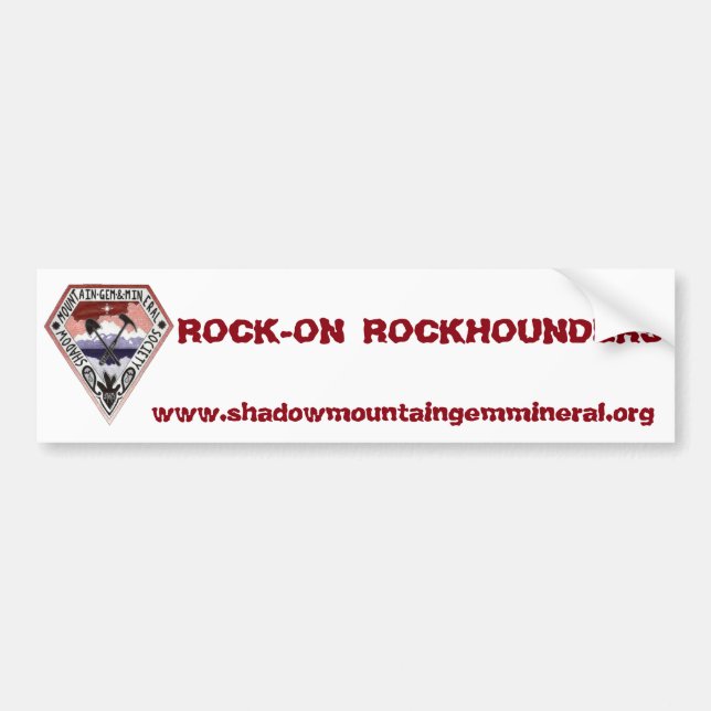Shadow Mtn Bumper Sticker (Front)