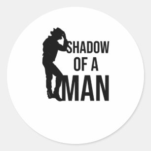 Shadow Of A Man Special Silhouette V3 Sticker 