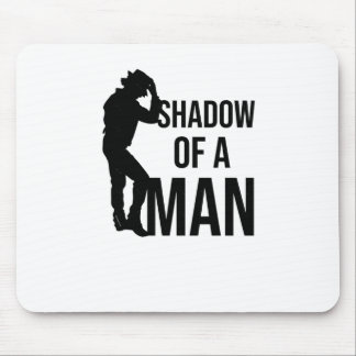 Shadow Of A Man Special Silhouette V3 Sticker  Mouse Pad