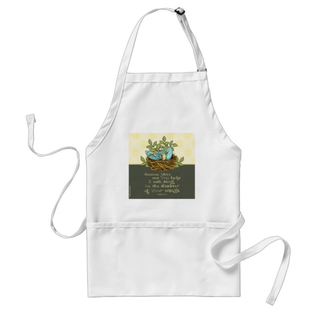 Shadow of His Wings Apron (Front)