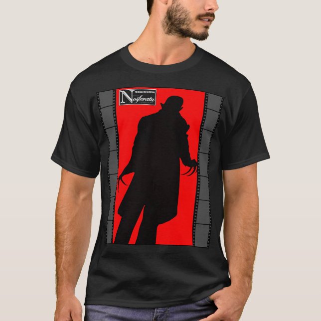 Shadow of Nosferatu Horror T-Shirt (Front)