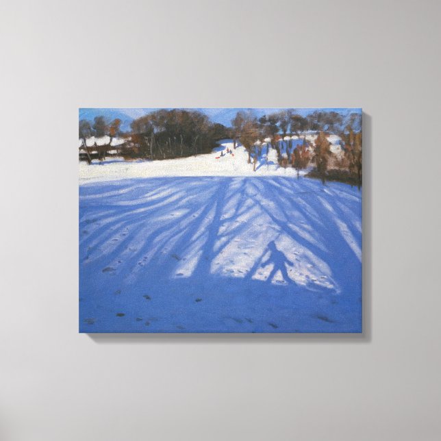Shadow of Sledger 2008 Canvas Print (Front)