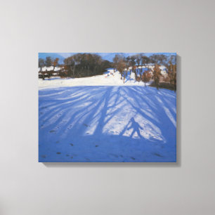 Shadow of Sledger 2008 Canvas Print