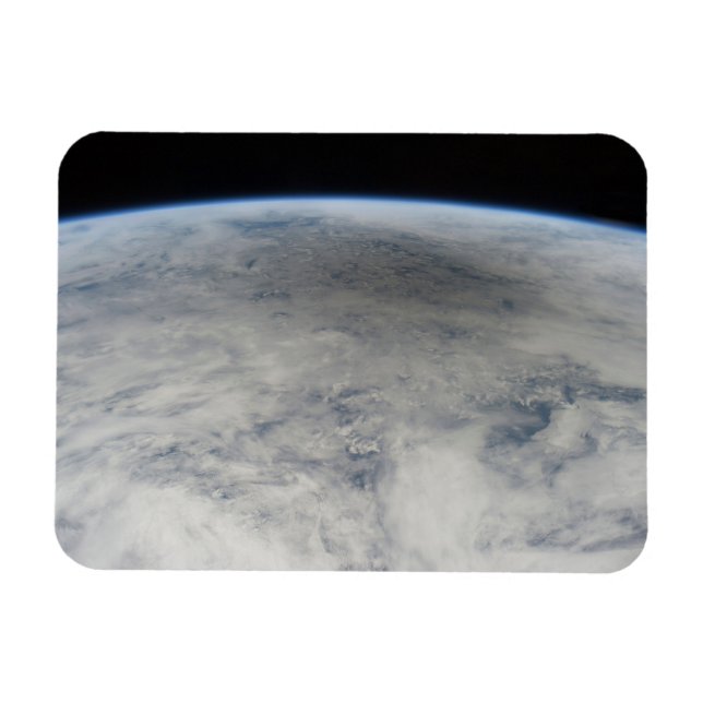 Shadow Of The Moon Cast On The Northern Pacific. Magnet (Horizontal)