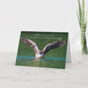 Shadow of your wings card