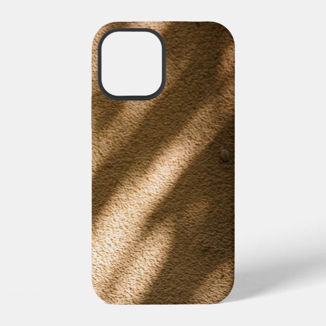 Shadow on brown carpeted floor iPhone case (Back)
