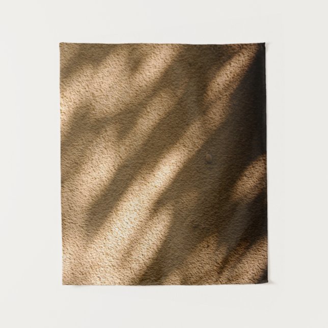 Shadow on brown carpeted floor tapestry (Front)
