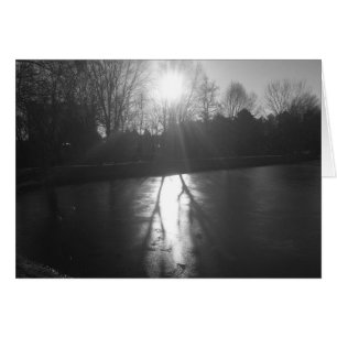 Shadow on Ice - Noir, card