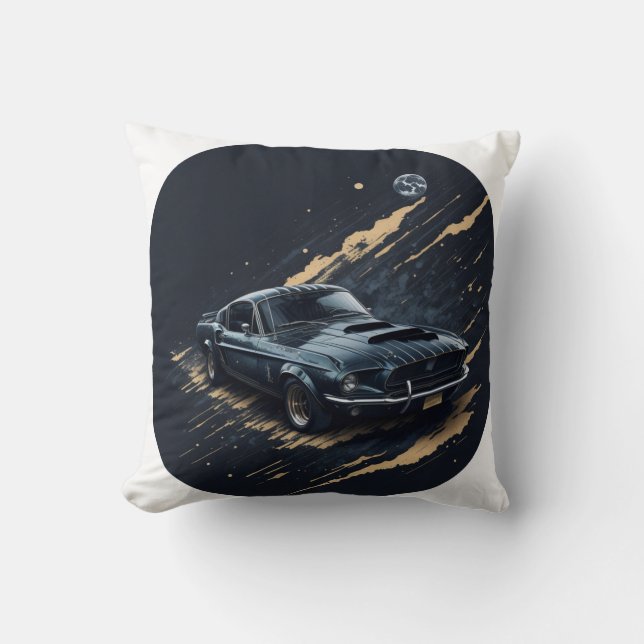 "Shadow on the Move" Cushion (Front)