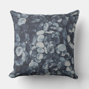 Shadow Pebble Dreams Throw Pillow