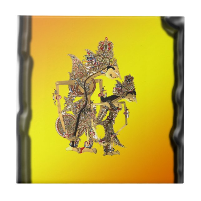 Shadow Puppets Indonesian Tile (Front)