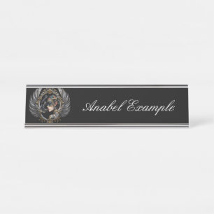 Shadow Queen – Panther Spirit Emblem. Desk Name Plate