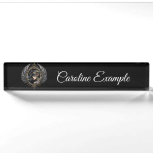 Shadow Queen – Panther Spirit Emblem Nameplate