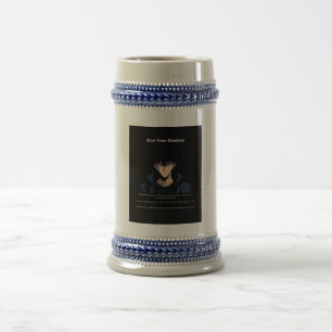 "Shadow Reborn"  "The Silent Force"   Beer Stein