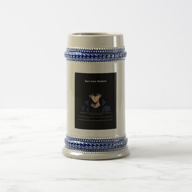 "Shadow Reborn"  "The Silent Force"   Beer Stein (Center)