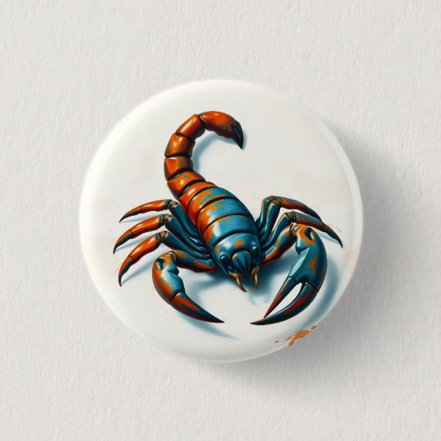 Shadow Scorpion Strike 3 Cm Round Badge (Front)