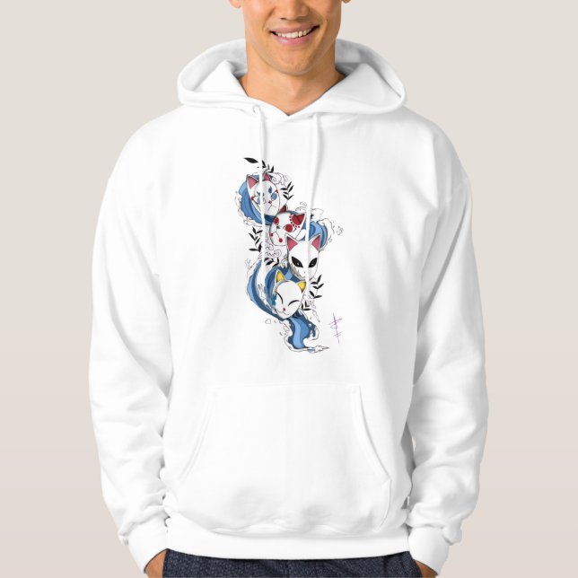 Shadow Slayer Mask Hoodie / T-Shirt – Dark Anime🔥 (Front)