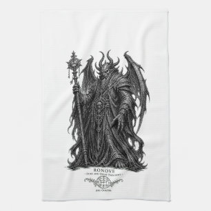 Shadow Sovereign Ronove Tea Towel