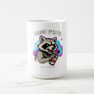 Shadow Sprayer Racoon Long Sleeve Coffee Mug