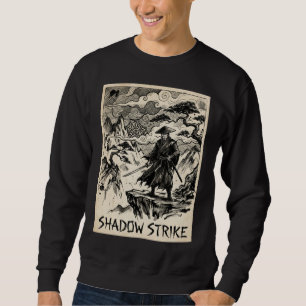 Shadow Strike Samurai Ink Art Sweatshirt