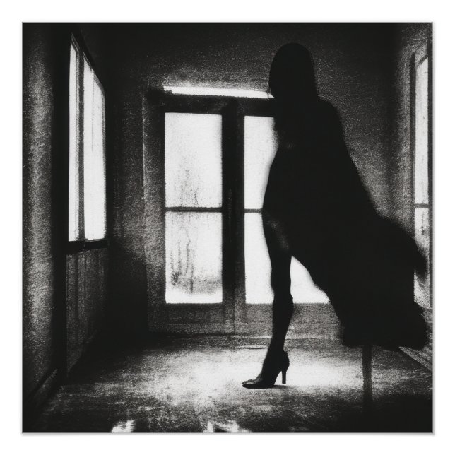 Shadow That Floats Down the Hallway Poster (Front)