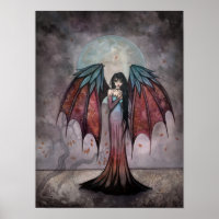 Shadow Trees Gothic Fairy Vampire Art