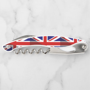 Shadow Union Jack Flag Corkscrew