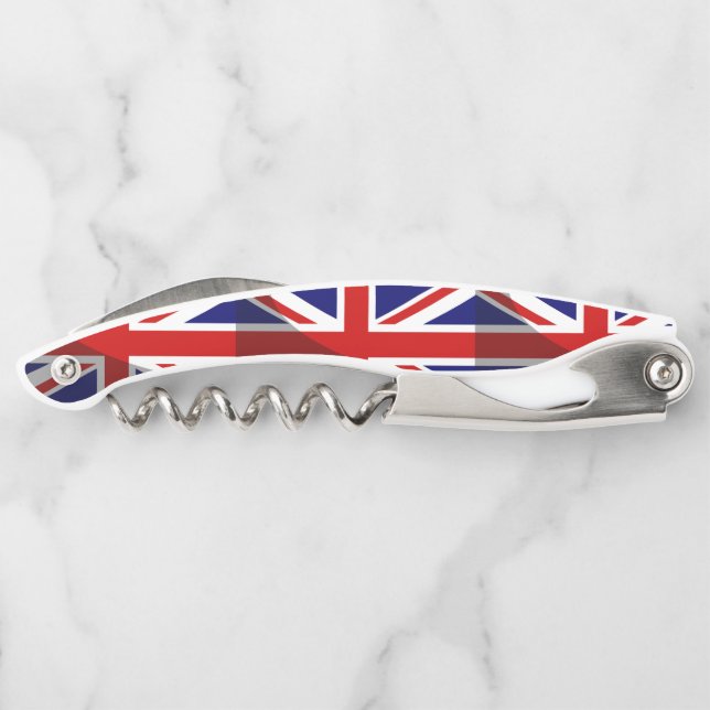 Shadow Union Jack Flag Corkscrew (Back)