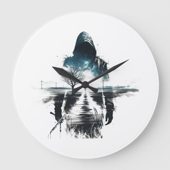 Shadow Wanderer Art Clock (Front)