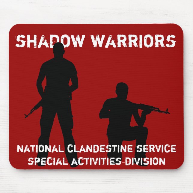 Shadow Warriors - CIA National Clandestine Service Mouse Pad (Front)