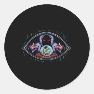 Shadow Wizard Money Gang For And Classic Round Sticker