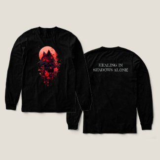 Shadow Wolf epic Design Tri-Blend Shirt