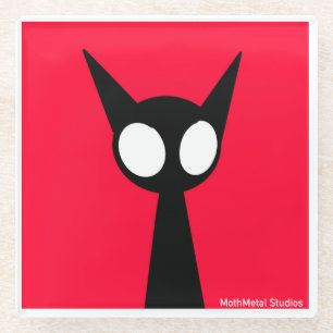 Shadow World - Vex “Hello Hooman!” Glass Coaster