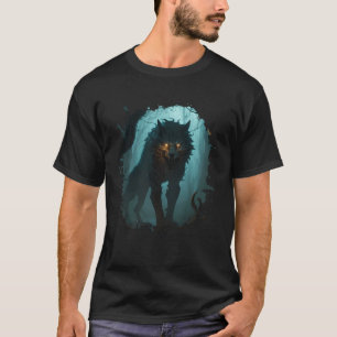 Shadowhunters in the darkest forest a legend wolf T-Shirt