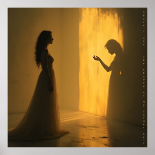 Shadows - AI Fantasy Digital Art Print