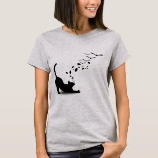"Shadows in Motion"(Highlights the dynamic transfo T-Shirt