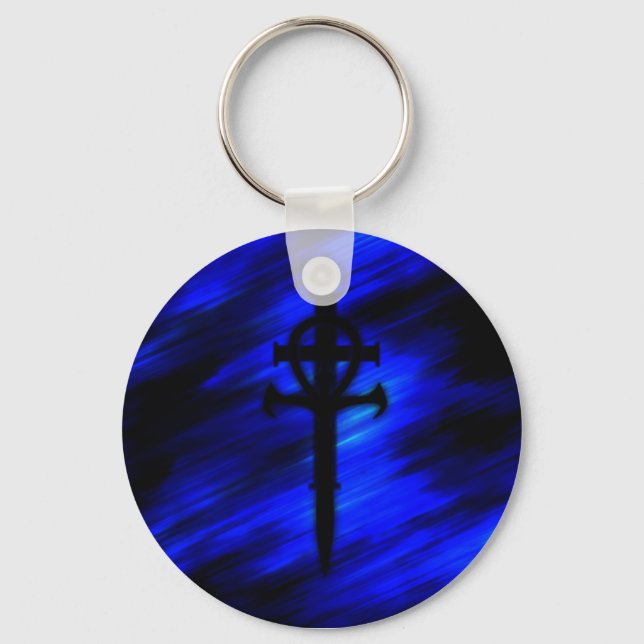 Shadows of a BLue Dawn Key Ring (Front)