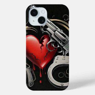 "Shadows of Desire" iPhone 15 Case